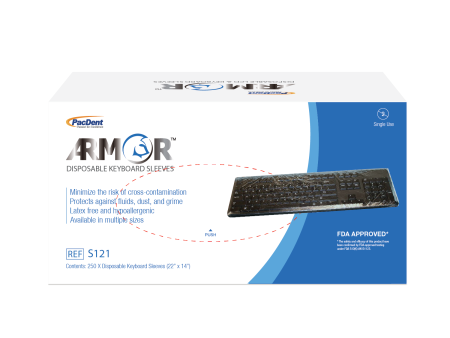 Armor™ Disposable Protective Keyboard Sleeves Online