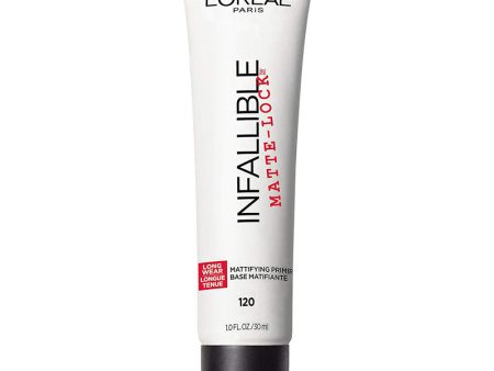 L OREAL - Infallible, Pro-Matte Lock Makeup Primer - 1.0 fl. oz. (30 ml) Online Sale