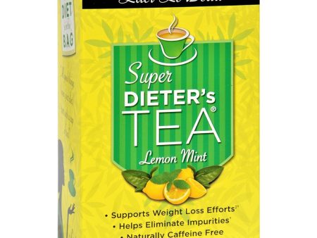 LACI LE BEAU - Super Dieter s Tea, Lemon Mint - 30 Bags Online Sale