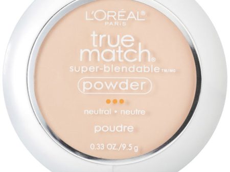 L OREAL - True Match Super-Blendable Powder N2 Classic Ivory - 0.33 oz. (9.5 g) Online Sale