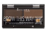 RIMMEL - Brow This Way Brow Sculpting Kit Dark Brown - 0.07 oz. (2.4 g) Discount