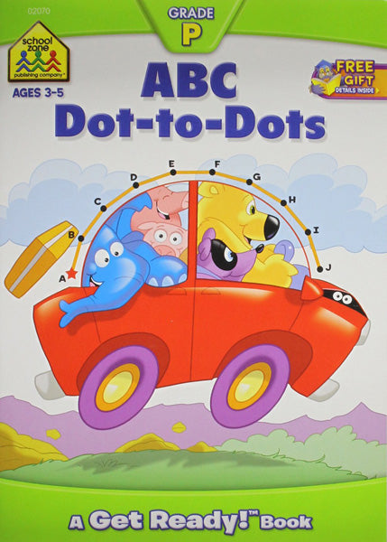 SCHOOL ZONE - ABC Dot-to-Dots A Get Ready Book - 32 Pages Discount