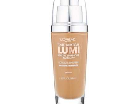 L OREAL - True Match Lumi Makeup N7-8 Classic Tan Cappucino - 1 fl. oz. (30 ml) Online