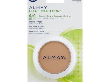 ALMAY - Clear Complexion Pressed Powder Light Medium 200 - 0.28 oz (8 g) Sale