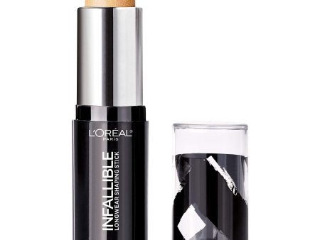 L OREAL - Infallible Longwear Highlighter Shaping Stick Gold Is Cold - 0.32 oz (9 g) Hot on Sale