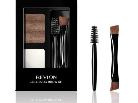 REVLON - ColorStay Brow Kit, Soft Brown - 1 Kit Online now