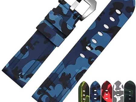 Strapseeker Simon Silicone Replacement Watch Strap for Panerai Watches- Waterpro Online Hot Sale