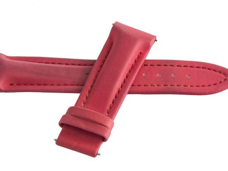 Jacob & Co. 22mm x 20mm Red Polyurathane Watch Band Strap Cheap