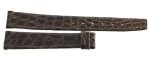 Girard Perregaux 16mm x 14mm Brown Alligator Leather Watch Band For Sale